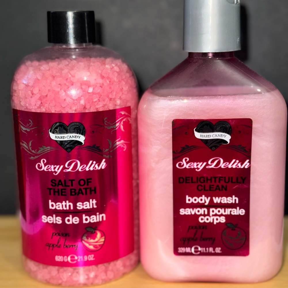 Hard Candy Sexy Delish Bath Set - Passion Apple Berry
